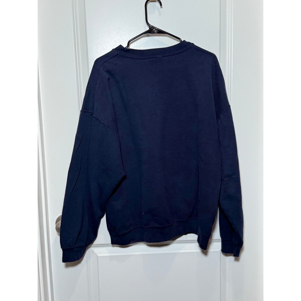 VINTAGE Field Club 1898 Navy Blue Sweatshirt Pullover Crewneck XL VTG Mens Women - Picture 3 of 10